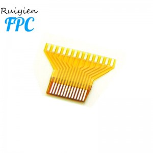 OEM Gold Finger Linh hoạt FPC Sản xuất FPC nhỏ Điều khiển từ xa phổ biến Cảm biến vân tay Bảng mạch in linh hoạt