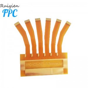 Kỹ thuật số In nhôm PCB / PCBA Lắp ráp SMT Xử lý Polyimide đồng linh hoạt pcb Trung Quốc vật liệu polimide fpc linh hoạt mạch in