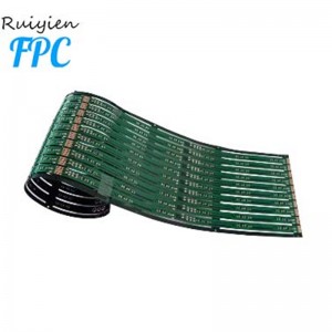Cáp flex được bảo vệ giá thấp Mẫu miễn phí Màn hình cảm ứng Fpc Các nhà sản xuất 4 lớp FPC PCB 1.0MM Pitch FPC / FFC Flex Board